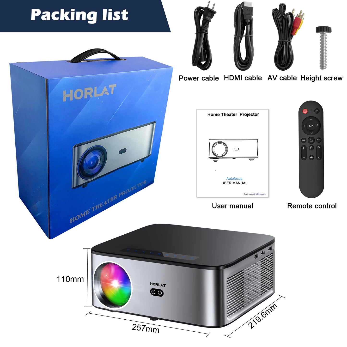 The Powerhouse: The Horlat 1600 ANSI Native 1080p Projector