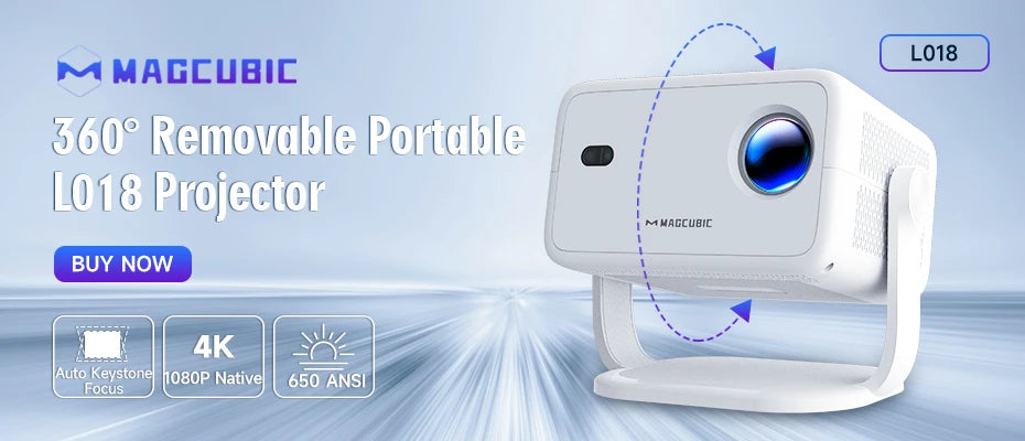 The Pocket Rocket: The Magcubic HY320 Portable Projector