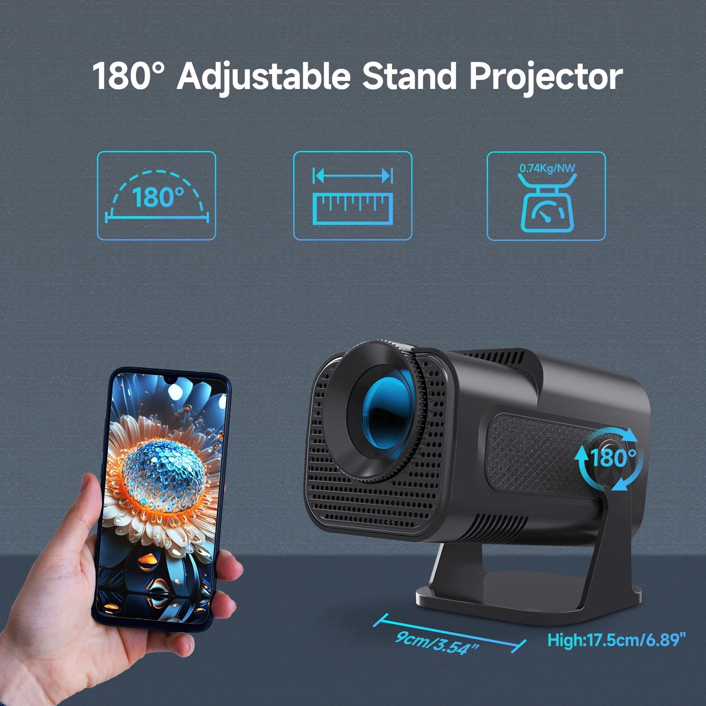 The Pocket Rocket: The Magcubic HY320 Portable Projector