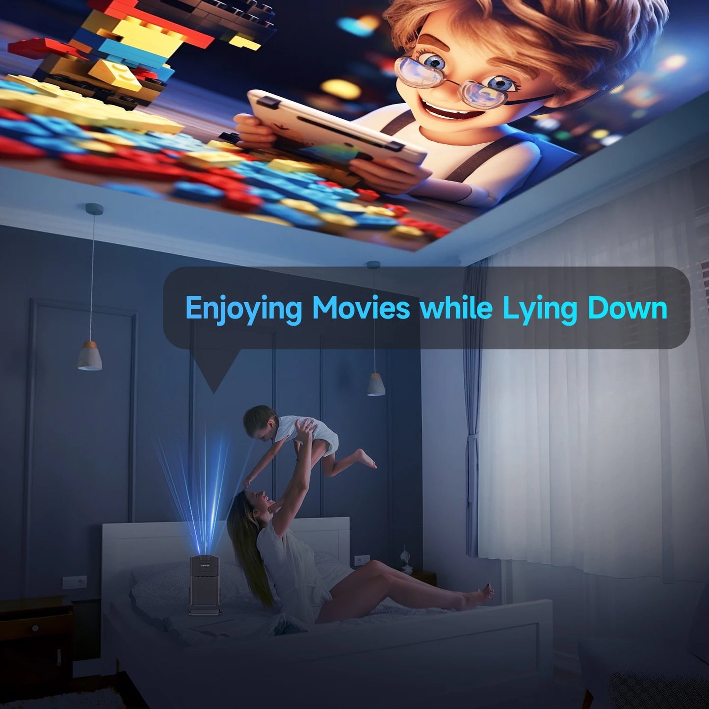 The Pocket Rocket: The Magcubic HY320 Portable Projector